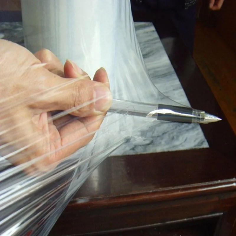 Lldpe Transparent 50cm x 300m Plastic Film Wrap Moisture Proof Soft Packaging with Strong Tensile Force Food Pallet Stretch Wrap