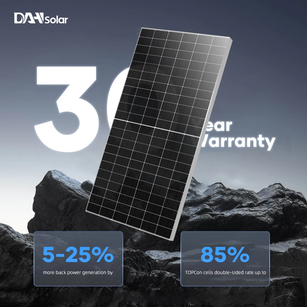 700W TOPCon Solar Panel For Commercial Use Chinese Manufacturer Factory Direct Sale
