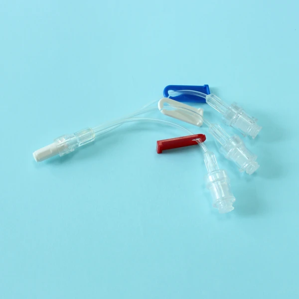 Needle free Connector with Extension Tube