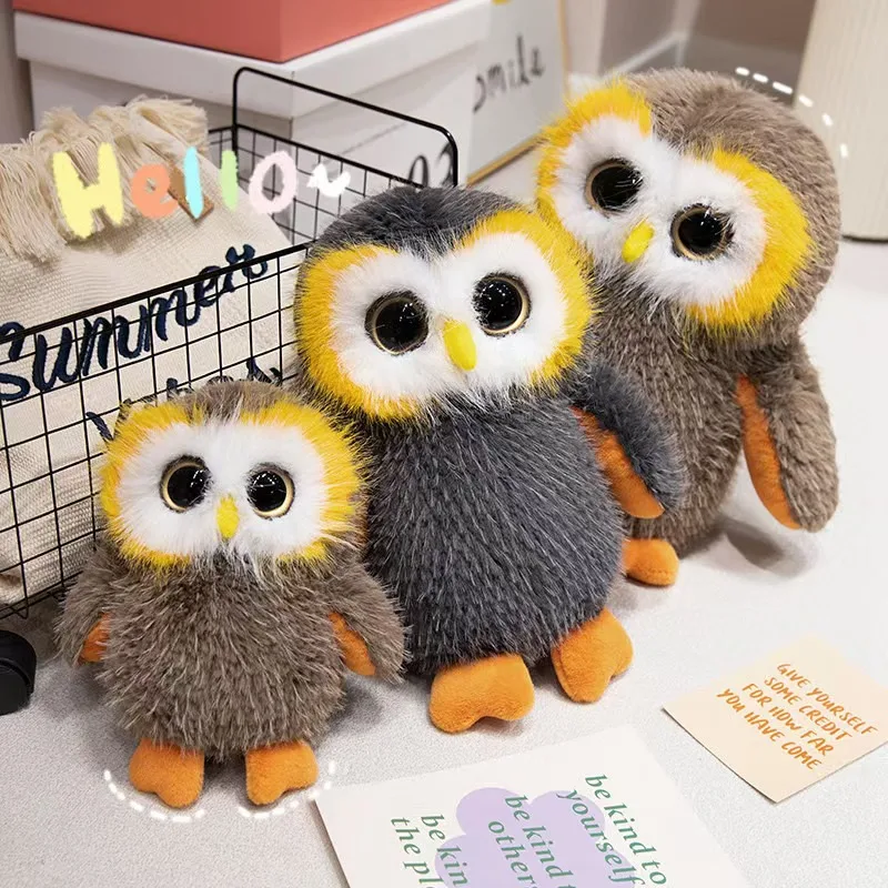 Custom make soft plush toy owl dolls stuffed animal plush bird toy