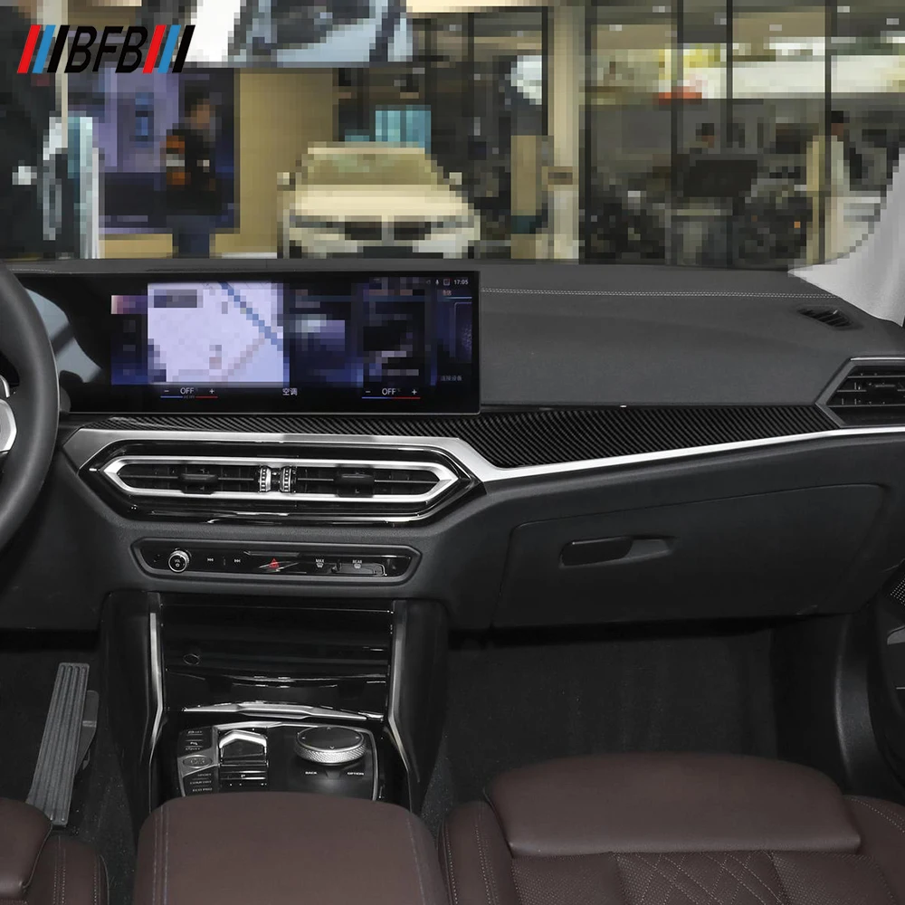 Автомобильные аксессуары из углеродного волокна BFB для BMW 3 серии G20 LCI 2023 + сухая отделка салона центральная консоль