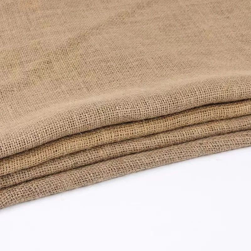 High Quality 2024 China New Design Eco Friendly Customizable Fabric Hessian Jute Bag 60*28