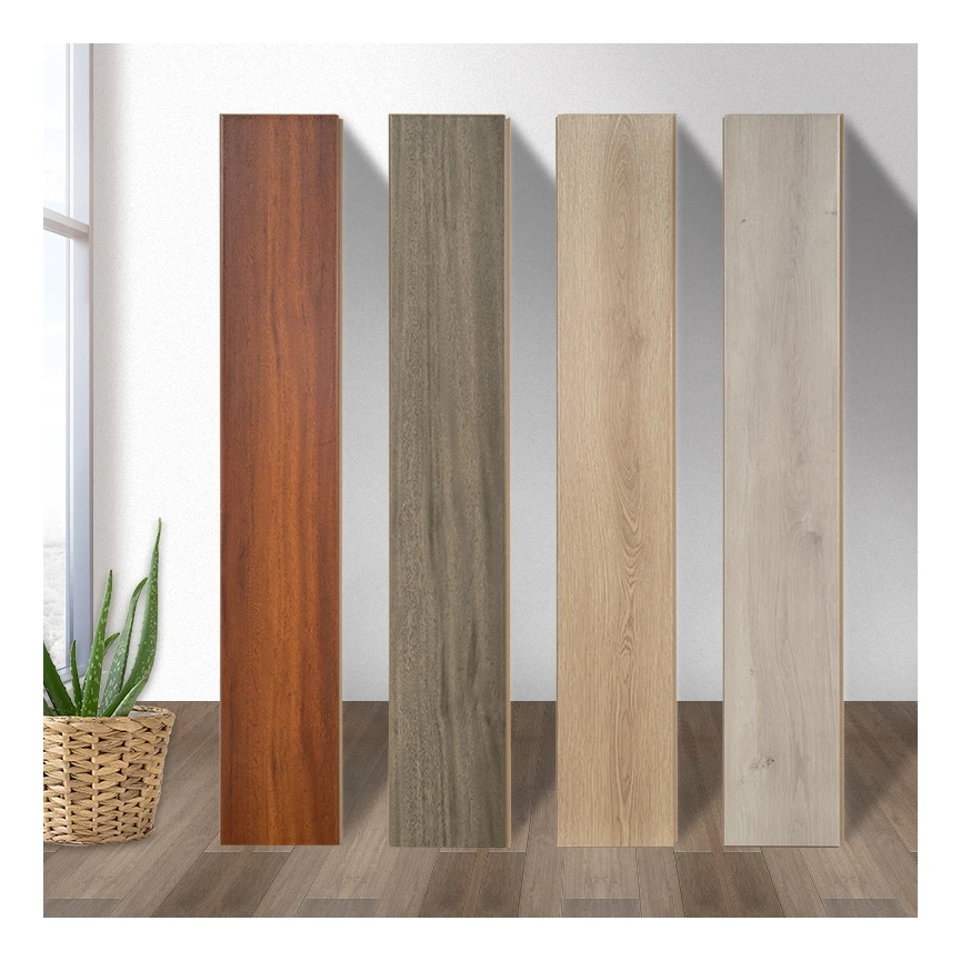 Eco-Friendly Click Lock Interior Decorative 6 mm Vinyl WPC Floor, Wooden Design hospital vinyl flooring