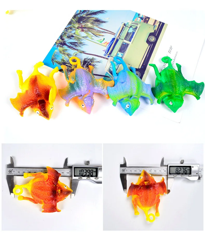 Dinosaur Squishy Toys Antistress Inflatable Animal Toy Squeeze Soft Ball Balloon Cute Funny Kids Gifts Halloween