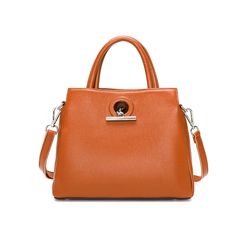 Новая модная сумка-мессенджер из первого слоя воловьей кожи, сумка через плечо, подходящая ко всему сумка Diana