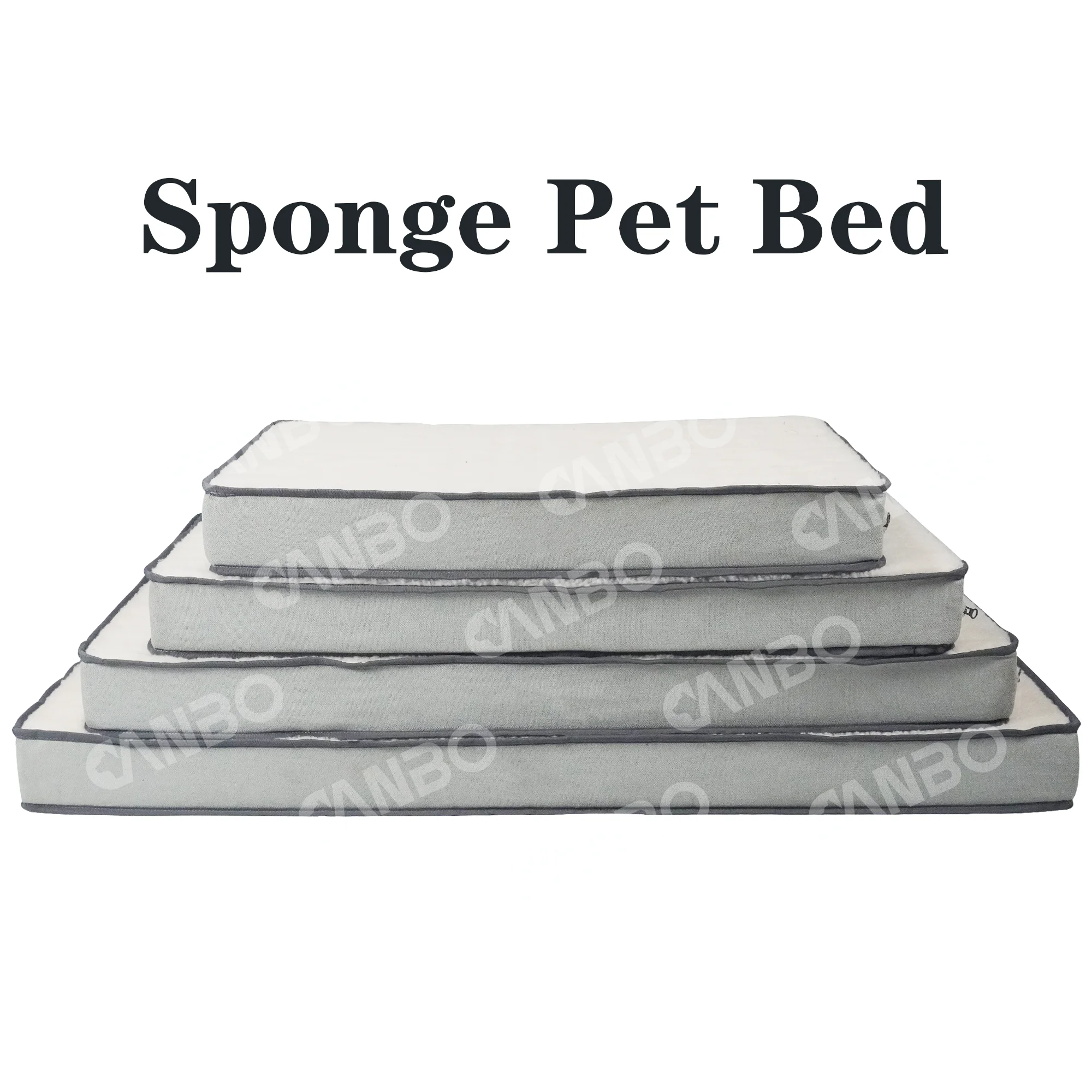 Custom durable luxury orthopedic sponge pet dog sofa bed with removable washable cover soft dog cot for large dogs