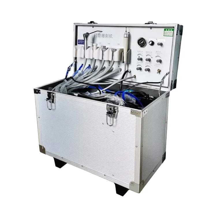 Dental portable turbine unit mobile dental unit treatment kit dental lab equipment