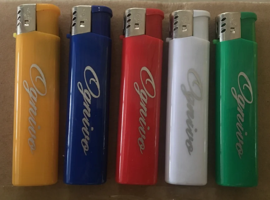 M6214 Simple Ordinary Lighter Disposable Solid Color Plastic Lighter
