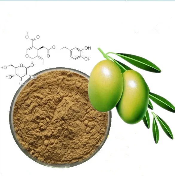 Здоровый антиоксидантный растительный экстракт оливкового экстракта мощный олопеин, Гидрокситирозол