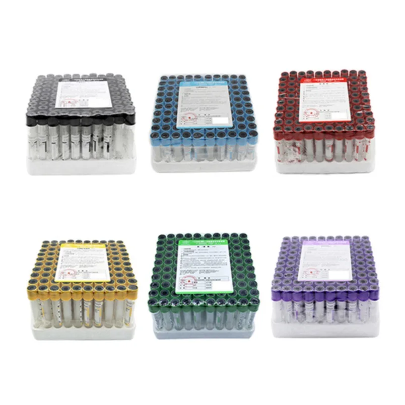
China Disposable Medical Supplies Manufacturer Wholesale Custom Sterile Vacuum Blood Collection Tube 