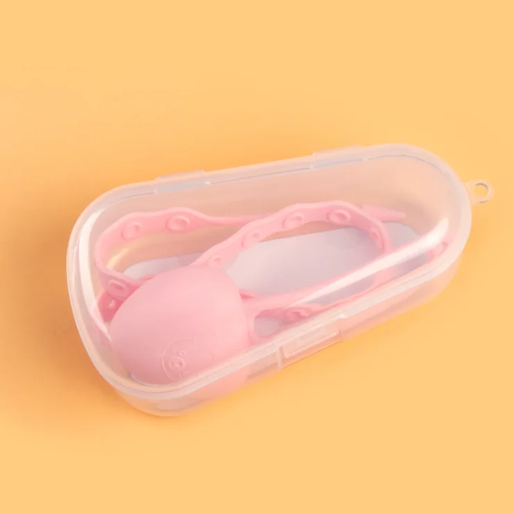 
New Product Ideas 2020 100% Food Grade Silicone Teething Pacifier Clips Chain Holder for New Mommy 