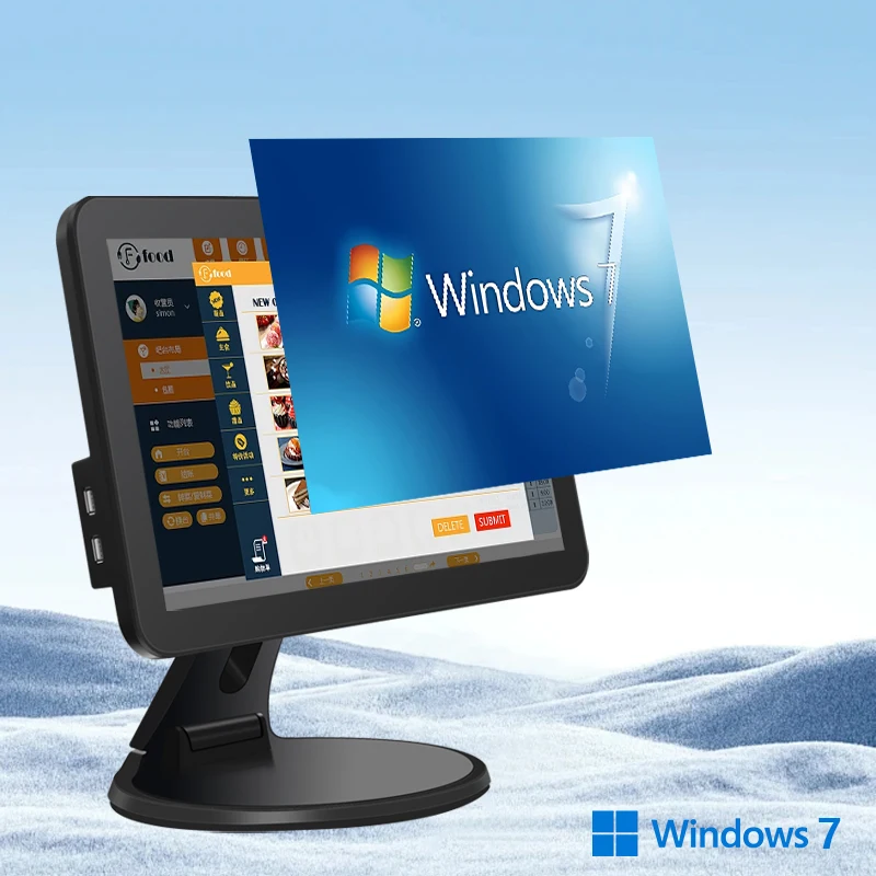 Все в одном POS-машина Windows 15 6 дюймов POS-терминал сенсорный экран POS-системы