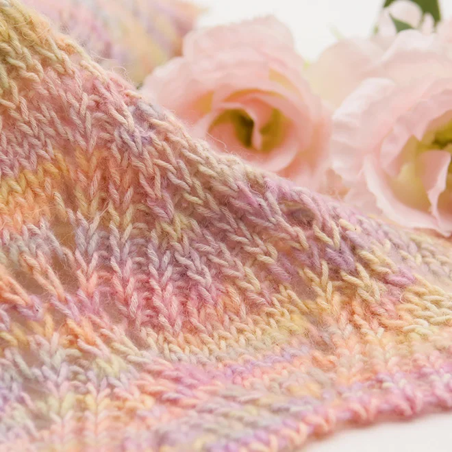 rainbow line cotton yarn soft acrylic & cotton blended knitting and crochet yarn with diy woven handbag crochet yarn