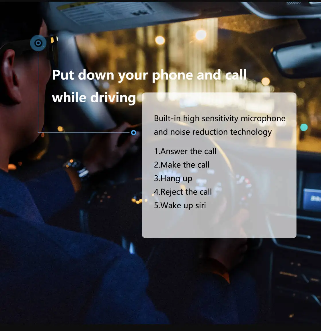 OEM Cheap Smart Glasses Amazon Best Gentle Eyewear Fancy Manufactures Nose Pad Silicone Ear Grip Magnetic Sunglsses