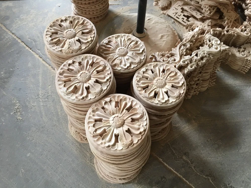 Hot New Products wood carving wood moulding wood carving appliques
