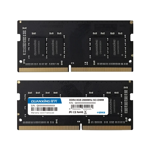 QUANXING DDR4 2666MHz 8GB SO-DIMM Memory Ram Module for Laptop 8G DDR4 2666