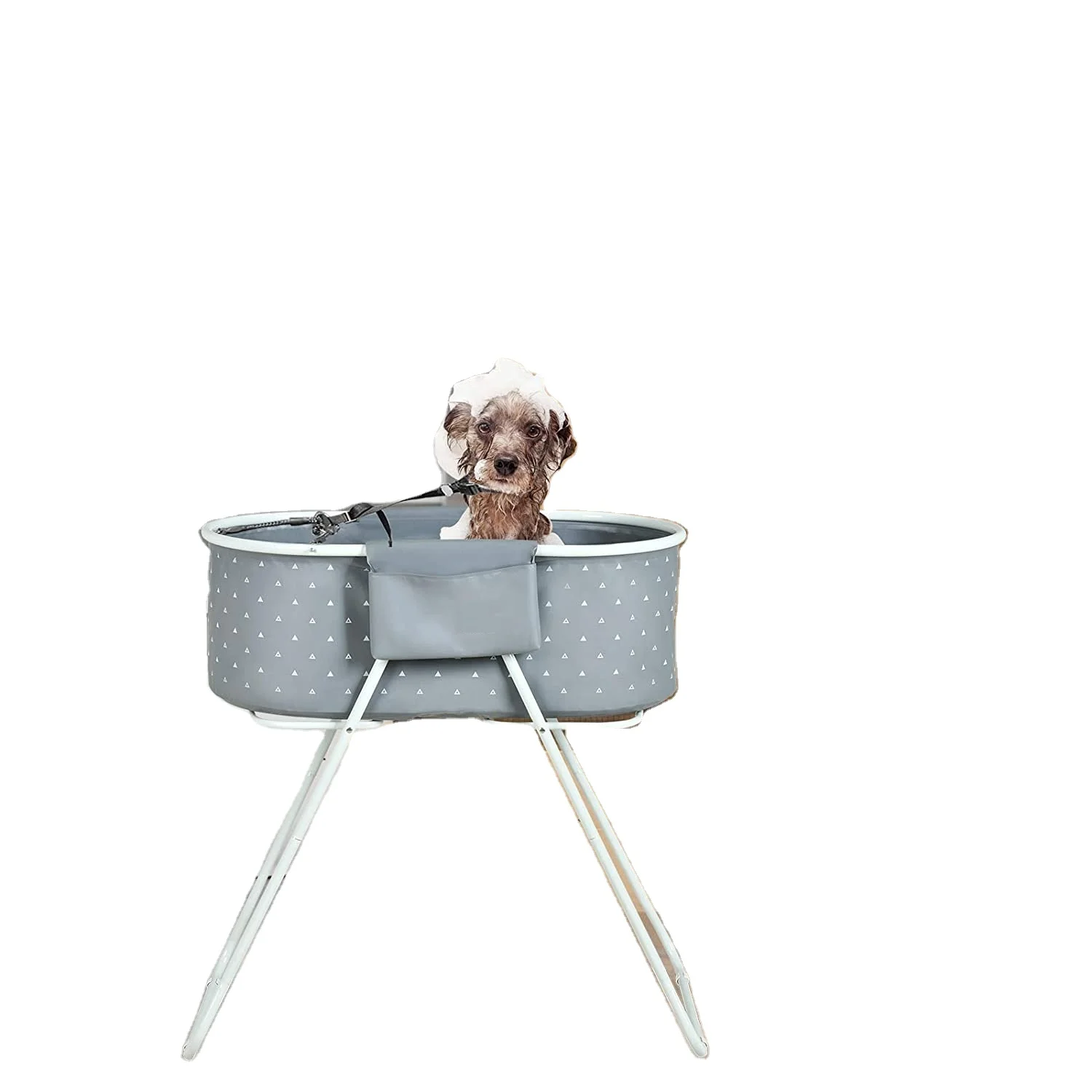
Pet Dog Grooming Bath Tub Folding Dog Bathtub Elevate Family Bath for Small and Medium Pets  (1600239079107)