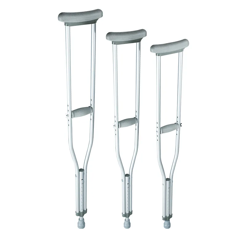 Aluminum underarm cruth disabled walking crutch for adult
