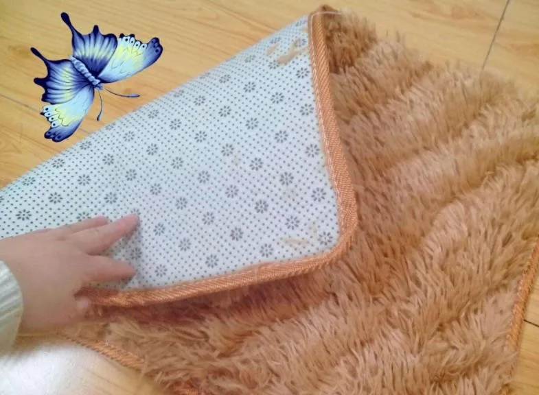 PVC plastic drop coated spunbond non-woven fabric custom anti-slip mat