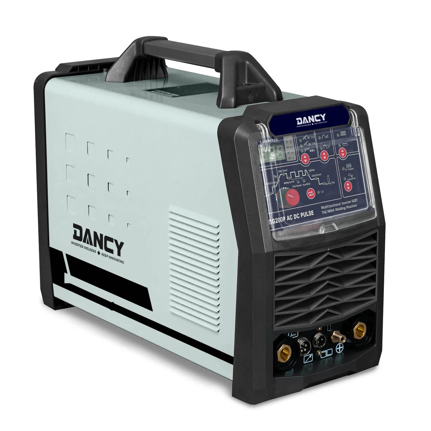 225Amp TIG/TIG Импульсный/дуговой сварочный аппарат цифровой двигатель iGBT DC для сварки алюминия