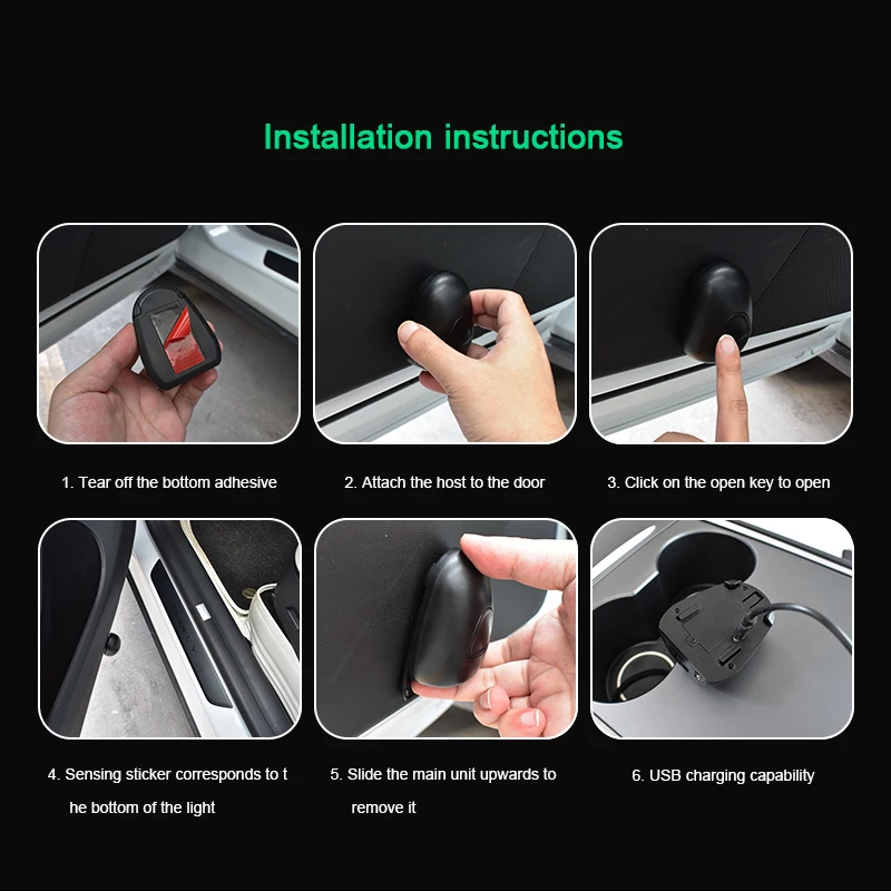 Car Accessories Car Door Welcome Light Twelve Pattern Transformation Motorcycle Laser Projector Light