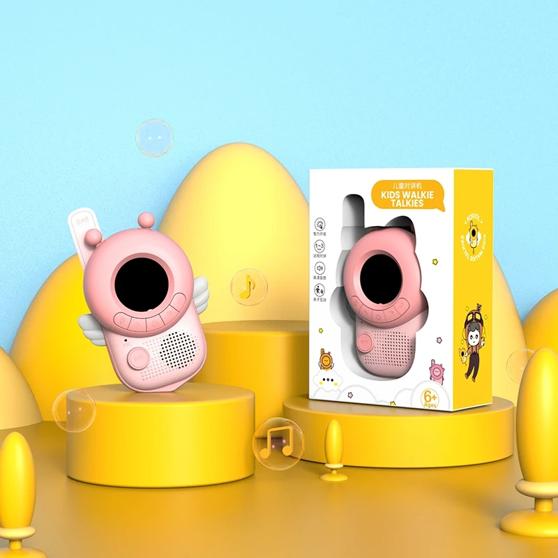 Birthday Gift Interactive Intercom Toys Rechargeable Long Range Walkie Talkie For Kids