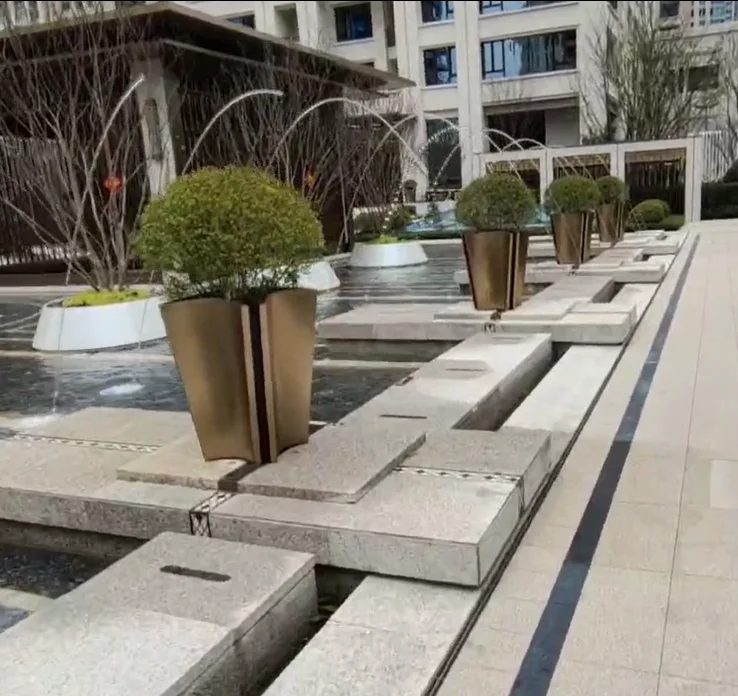 FREE DESIGN Pools Jumping Jet Fountain for Mall, Park, Garden, Square Large size stainless steel jumping jet fountain nozzle