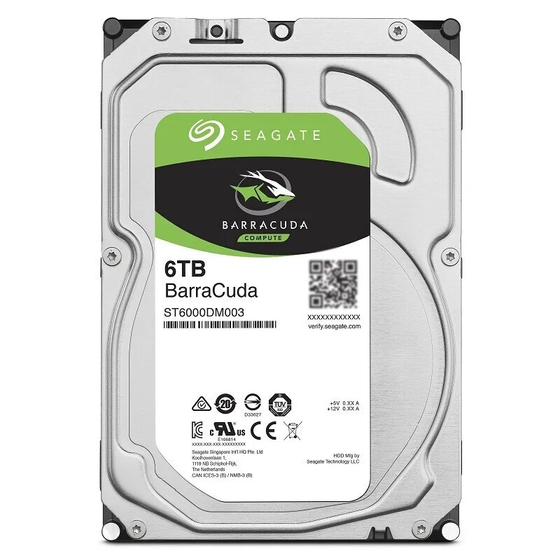 NAS HDD ST2000VN003 Iron-Wolf 3.5-inch 2TB SATA 6Gb/s Internal Hard Disk Drive with 256MB Cache