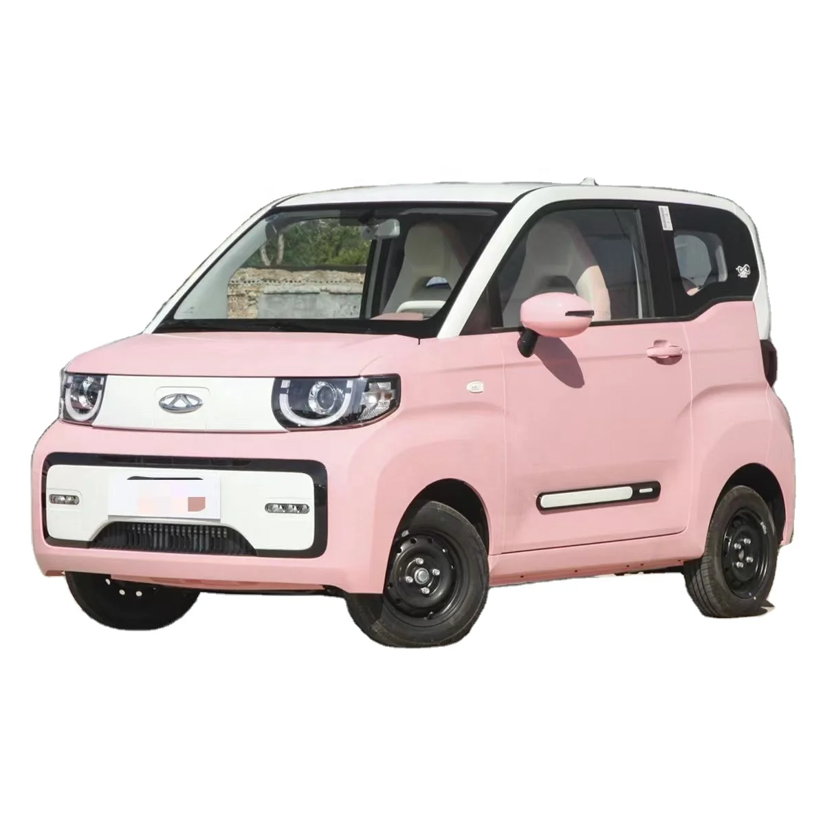 Серия Chery Mini Ice QQ Cream 4 места новые маленькие электромобили EV недорогие взрослые версия Peach