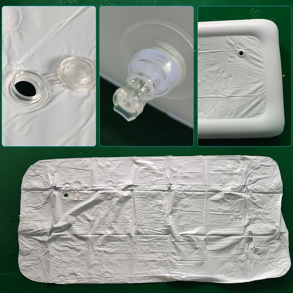 Party Food Cooler for Picnic  serving Pool Float Cup Holder Inflatable Serving Bar Buffet Ice Cooler  pool float