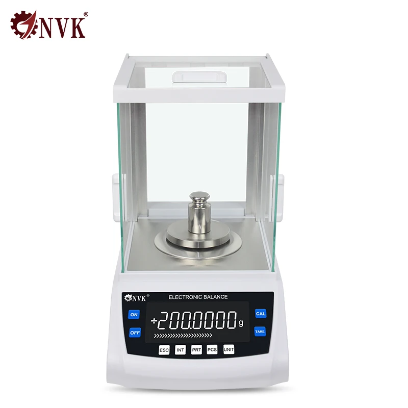 NVK  220g Electronic Balance 0.1mg High Precision Balance Analytical Electronic Balance for Lab