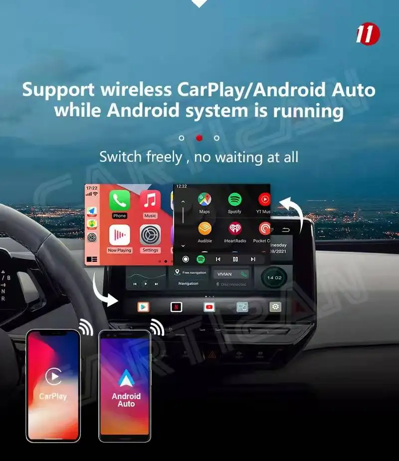 Автомобильный Play Picasou Ai Box Carplay Android