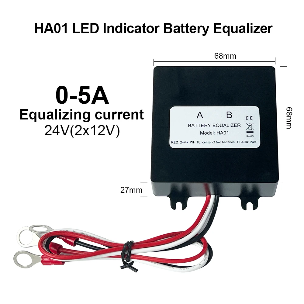 New Pattern 24V Battery Equalizer Balancer for Car Battery LiFePo4 Battery Connected in Parallel Series