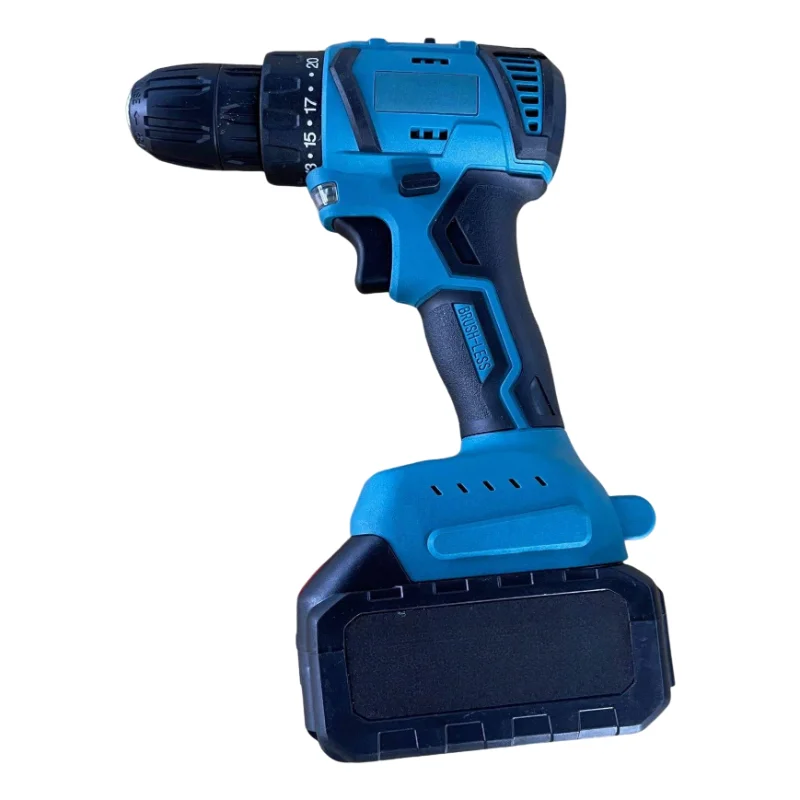 Factory Price Lithium Battery Power Cordless Impact Drill Multifunction Cordless Drill Power Tools Set Box