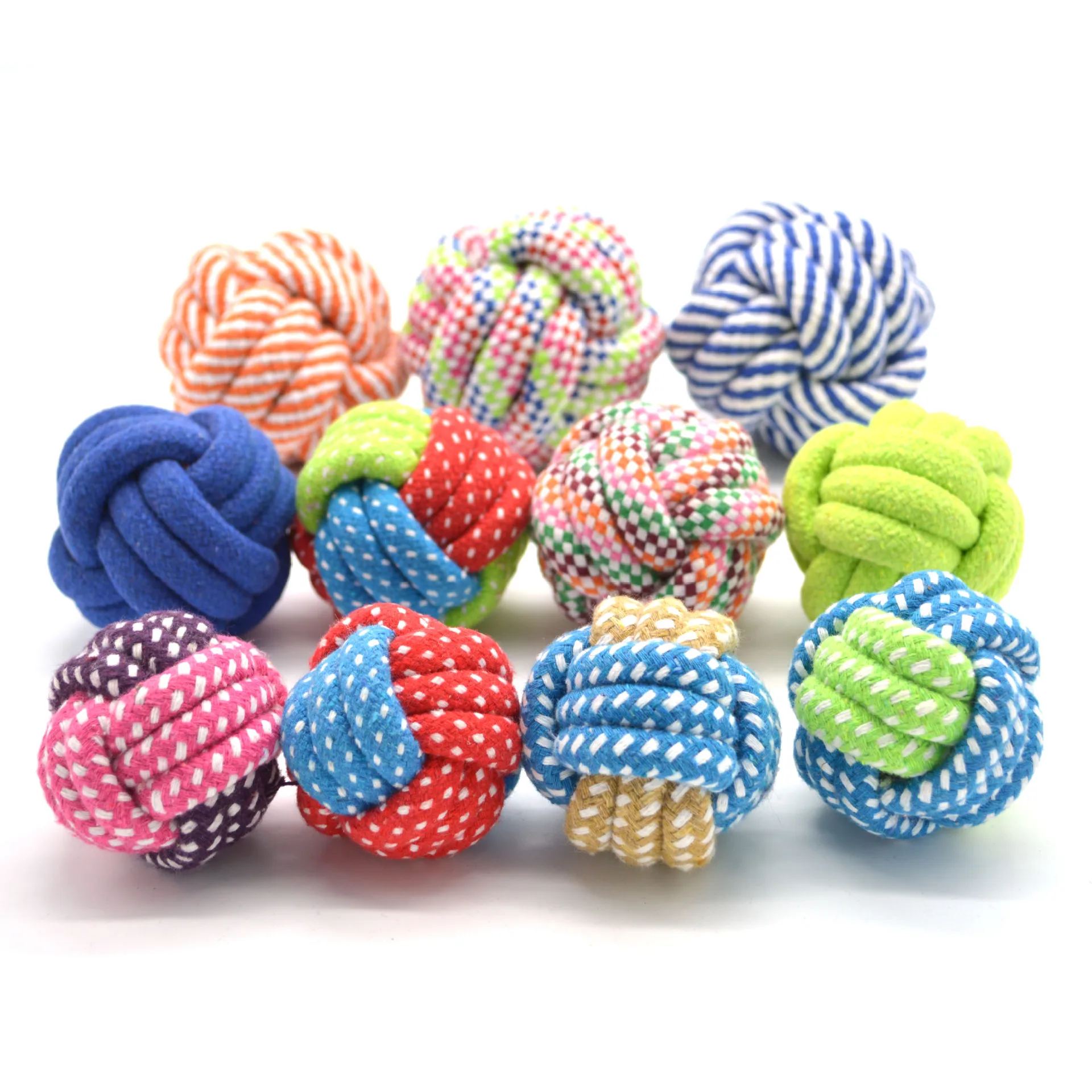 Wholesale Pet Supplies Dog Cotton Rope Toys Teeth Cleaning Dog Biting Rope Combination Set Pet Chew Toys