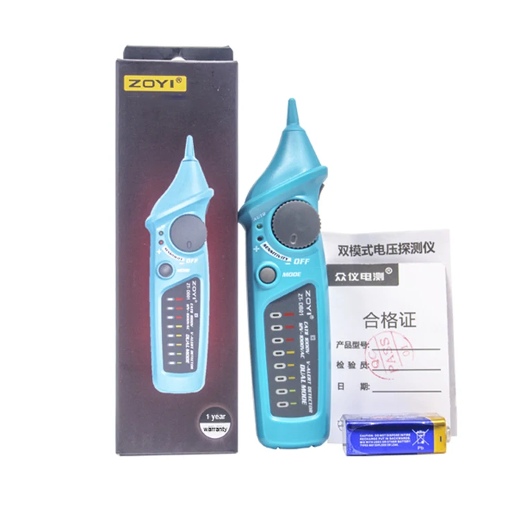 ZT-DB01Automatic/ручным двойным режимом детектор напряжения тестер
