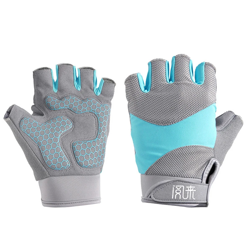 Customizable Polyester 502 Fitness Sports Gloves Weight Lifting Gloves for Women Gym Gloves