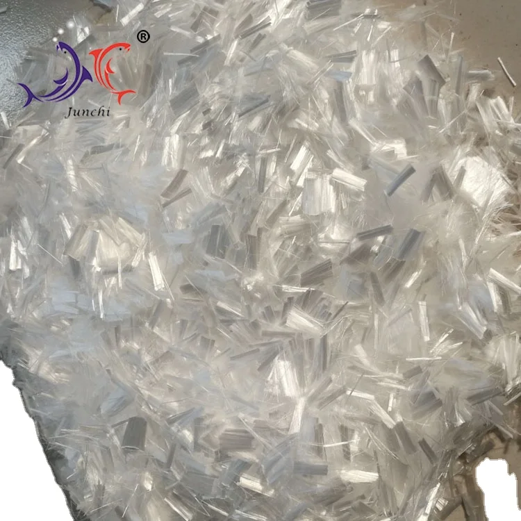 Manufacturer Polypropylene Fiber PP China Fiber 12mm for Concrete White Acid Break Color Material Origin Type GUA Elastic Strong