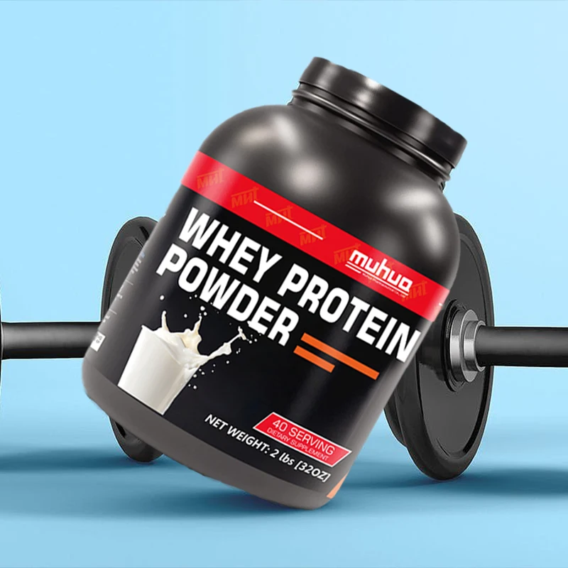 OEM wholesales and customizes the production of whey protein self-defined logo fitness sports protein powder