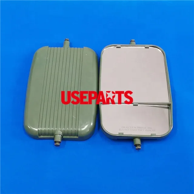 DUAL SIDE  MIRROR HEAD REAR VIEW MIRRORS L.H R.H GREEN BLACK TAN HUMMER HUMVEE HMMWV M998 2540 - 01 - 314 - 1190