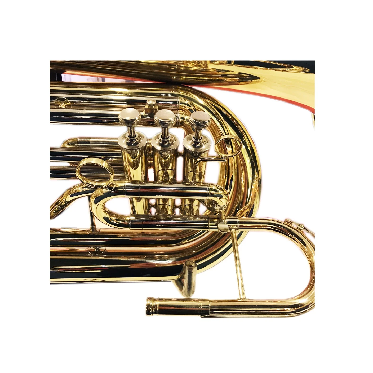 Marasound OEM Bb Gold 3 поршня инструмент для марша туба