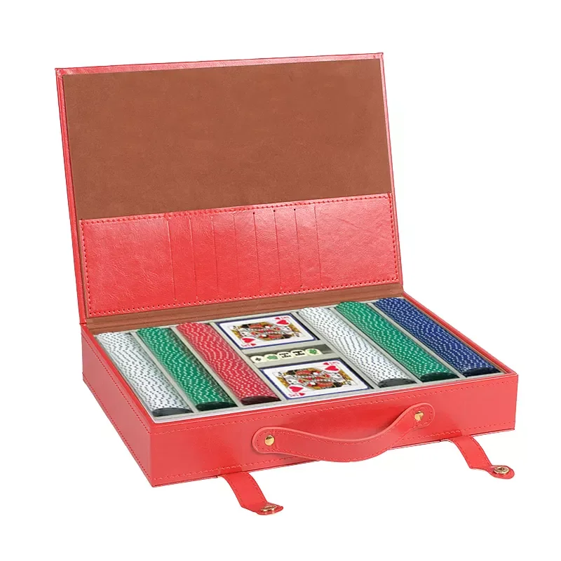 Luxury Custom Poker Chips Box And Trays Poker Chips Box Case Poker Chips Box