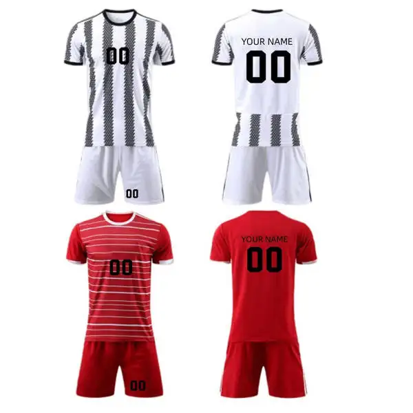 Custom Soccer Jersey Personalized Name Soccer Shirt for Men Women Kids Thai version soccer jersey