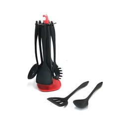 Colorful High Heat-Resistant Dishwasher Safe Silicone Cooking Kitchen Utensils Set