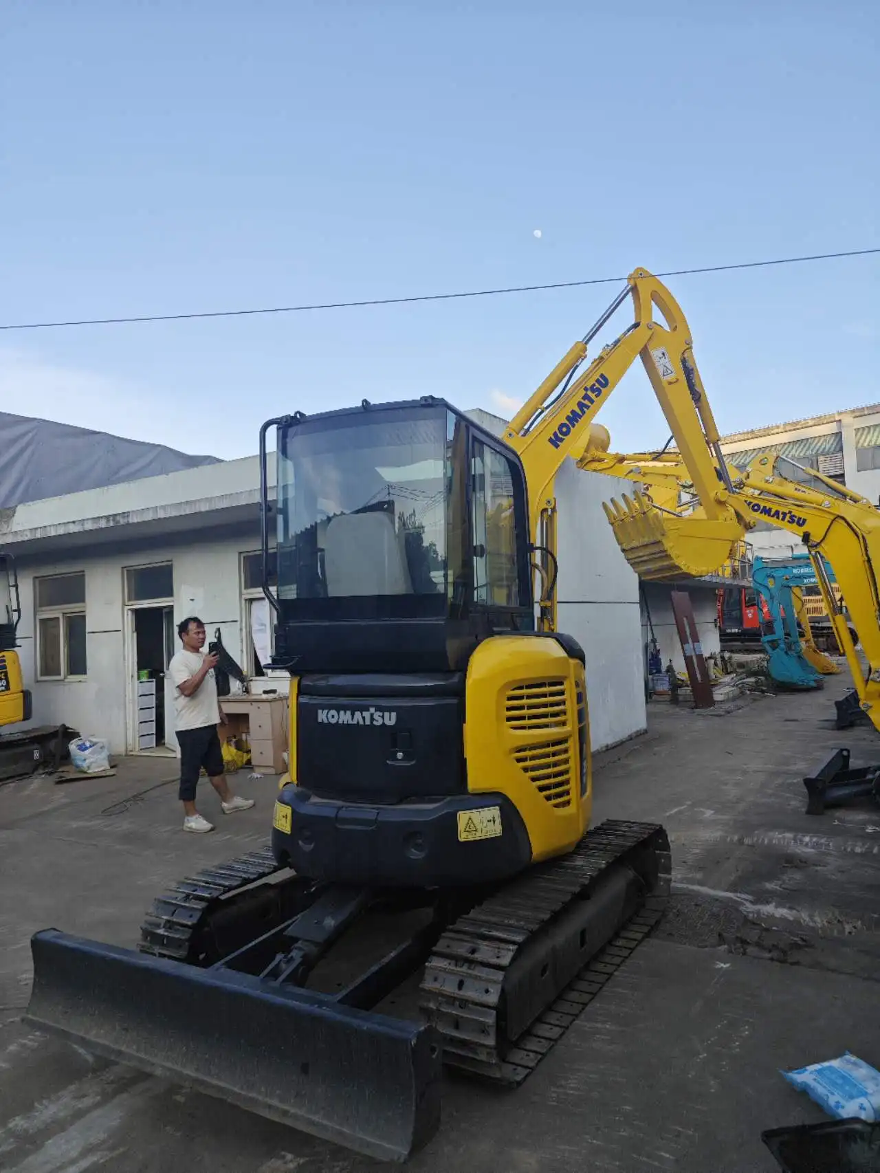 Японский Оригинальный мини-экскаватор 3 5 тонн б/у Komatsu PC35 PC35MR 3.5ton дешевый подержанный экскаватор