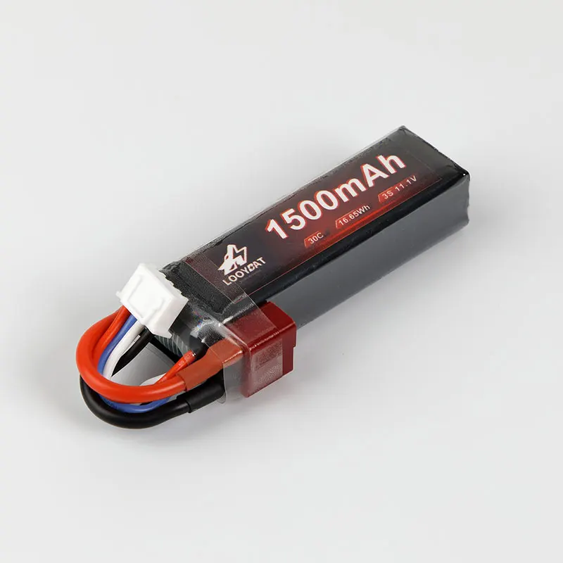 Hot Selling BB Gun 11.1V 30C Lipo Battery 1500mAh 3S High Discharge Rechargeable Lithium Soft Bullet Airsoft Battery Pack