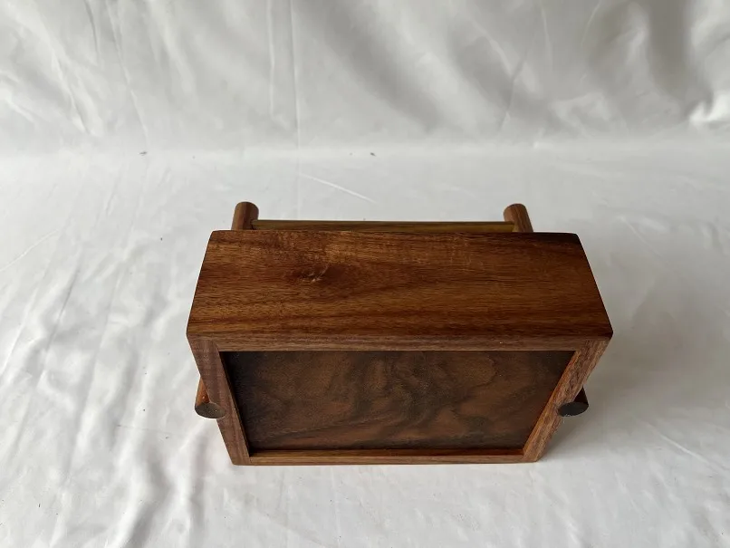 FSC certificated acacia Wood Cutlery caddy Utensil Holder, Silverware Organizer Flatware Caddy tray for Kitchen or Bar