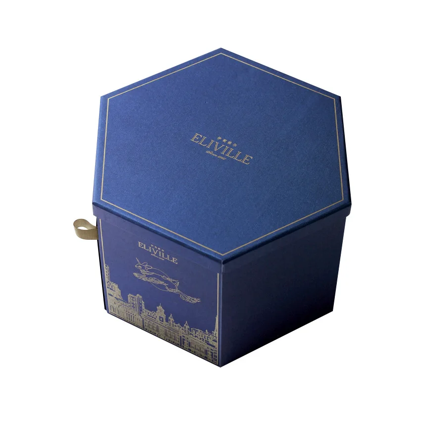 Mid-Autumn Mooncake Gift Box Customized Double-layer Flip Exquisite Creative Gift Box Customized Logo Drawer Dumpling Box Custom