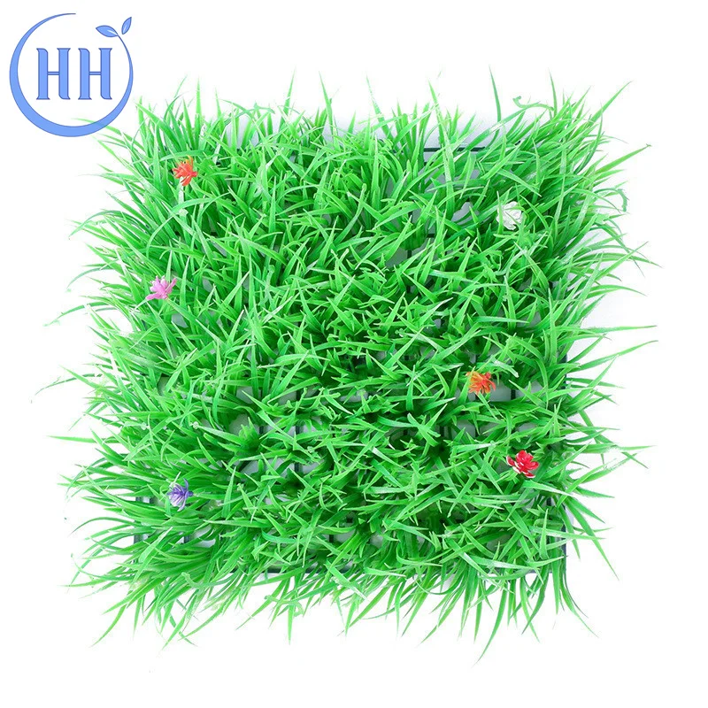 UV Resistant Laurel Hedge for sale Artificial Hedge Panel Fence Vertical Green Grass wall orchid plants for decoration