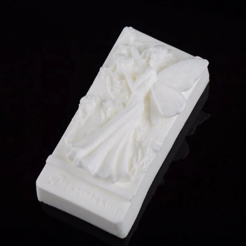 3d Silicone Molds Fairy Angel Shape Concrete Molds Silicone For Soap And Candle